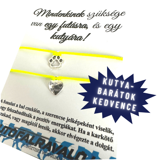 Kutyás barátság karkötő