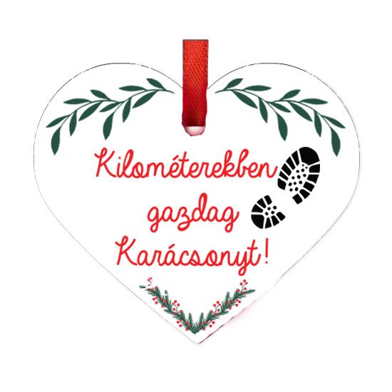 km-eres karácsonyfadísz